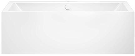 Kaldewei Badewanne Meisterstück Conoduo 2 Modell 1722-4080 170 x 75 x 42 cm, alpinweiß mit Perl-Effekt, mit Spezial Ab- und Überlaufgarnitur, Vorwandinstallation (3-seitig)