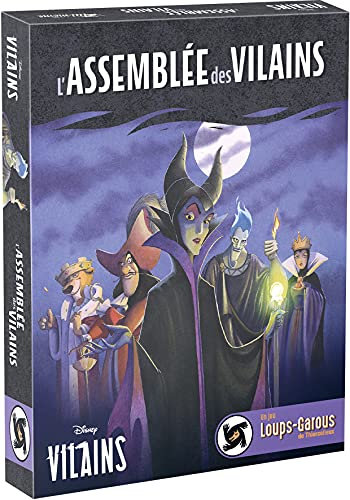 Werwölfe von Thiercelieux – Disney Vlains: Die Versammlung der Schurken – Gesellschaftsspiel zum Spielen mit Familie oder Freunden – für Erwachsene & Kinder ab 10 Jahren – 6 bis 12 Spieler – 30