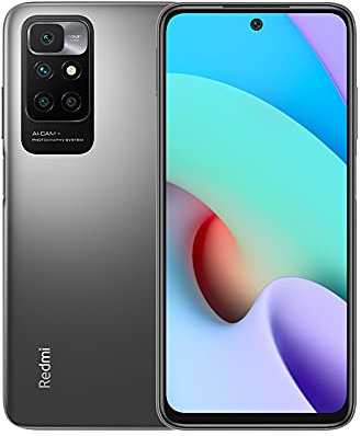 Xiaomi Redmi 10 Smartphone,4GB RAM 64GB ROM Telefono,6.5 FHD+ DotDisplay Pantal Noir