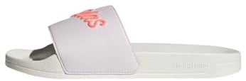 adidas Adilette Shower, Diapositive Donna, Almost Pink/Acid Red/Chalk White, 36 2/3 EU