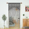 2 Pcs Macrame Lace Door String Curtain for Doorways,Room Divider Doorway Hippie Window Panel Room Divider Wall Closet Curtains for Bedroom Closet Door Drapes Decorations (35×79in/90×200cm,Grey)