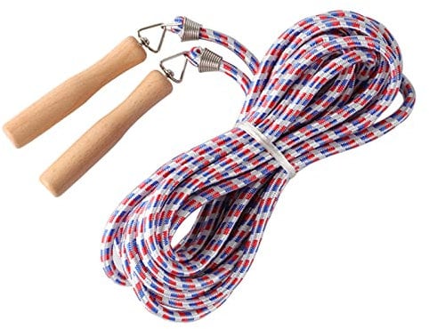 ASkinds 23FT/7M Long Jump Rope Double Dutch Jump Ropes Skipping Rope for GameSkipping Rope Multiplayer Group School, Company,Fun Games,Agility Play