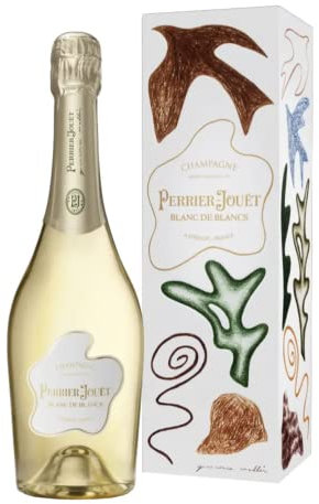 Champagne Perrier-Jouët Blanc de Blancs 75cl Limited Edition 2014 in cofanetto