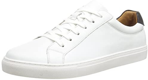 Hush Puppies Men's Colton Sneaker, White, 11 UK
