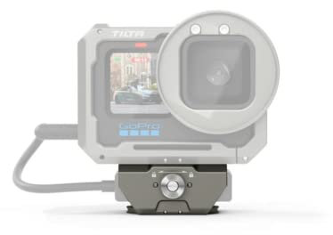 TILTA Mounting Bracket Filmmaking Kit Camera Accessorie for GoPro HERO10, 11, 12 Mic Adapter, Camera Cage - Titanium Gray TA-T42-MA-TG