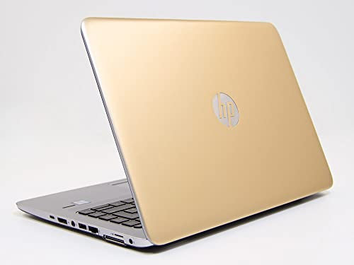 Ordinateur Portable 14 pouces, PC Portable, HP Elitebook 840 G3, i5-6200U, RAM 8 Go, SSD 256 Go, Clavier AZERTY Rétroéclairé, Laptop Windows 10, Garantie 2 Ans (Reconditionné) (Gold Chrome)
