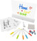 Tableau décoratif ANSMANN LED - Tableau à dessin lumineux avec plusieurs fonctions d'éclairage LED - Accessoires design comme lumière de décoration - Tableau à dessin lumineux