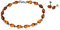 MyBer® Bernstein Schmuck Set Armband Ohrringe Schmuckset Damen Silber 925 PMBER115