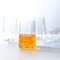 Gökotta Japanisch Handgefertigte Hammer Kristallgläser Highball Tumbler Glass | Luxuriöses Highball Gläser Set für Wasser, Cocktails und Whisky – Premium Barzubehör in Klar (Grau, 400 ml, 4 Stück)