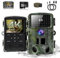 HAZA Wildkamera 4K HD Wildtierkamera mit 32G Sd Karte mit Bewegungsmelder nachtsichtkamera Outdoor Wasserdicht Tierkamera kein Glühen Nachtkamera Fotofalle Wildcamera