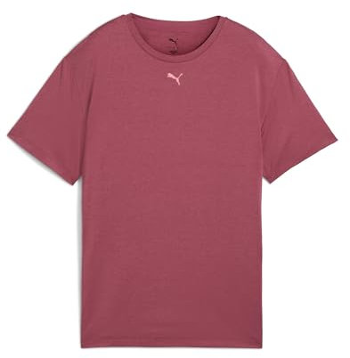 PUMA Unisex CLOUDSPUN Tee - REG T-Shirts, Port Heather,