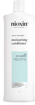 Nioxin Scalp Recovery Moisturising Conditioner - Haarspülung gegen juckende Kopfhaut & trockene Kopfhaut – mit Aminosäuren (1 l)