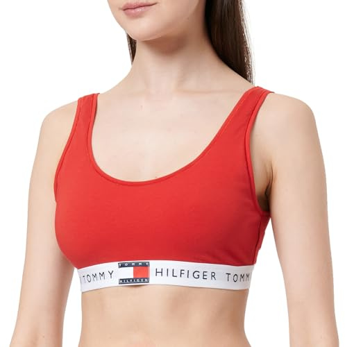 Tommy Hilfiger Damen Bralette Unlined mit Logobund