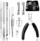 Ingrown Toenail Tool Kit (11PCS), Professional Toe Nail Clipper Set for Ingrown & Thick Nail, Stainless Steel Ingrown Toenail Kit, Surgery Grade Manicure Pedicure Tool by OOSOFITT