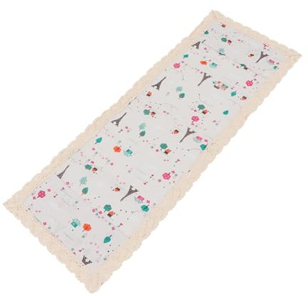 COLLBATH Cubierta Para Microondas Funda Antipolvo Diseño De Torre Protección Para Horno Microondas Bolsillo Para Almacenamiento