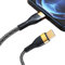 Cable de carga USB C USB C, USB C USB C | Cable trenzado de nylon USB C USB C - Cable USB C 120W cable USB tipo C, cable de cargador rápido cable USB C tipo C para ordenadores, ordenadores portabl