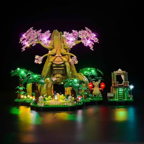 Led Light Set Compatible with Lego 77092 Great Deku Tree 2-in-1 (No Model), Decoration Lighting Set for Great Deku Tree 2-in-1 Creative Toys - Standard Version