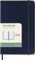 Moleskine Wochenplaner, Wochenagenda 2026 12 Monate mit Platz für Notizen, mit festem Einband und Gummibandverschluss, Pocket-Format 9x14, Farbe Blau