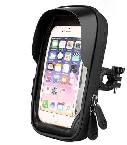 LMYSLCDW Porta Cellulare Moto per KTM 390 Duke Standard 2013-2024,Flessibile Regolabile Smartphone Manubrio/Supporto Cellulare nello Specchietto Accessori,B