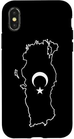 Landkarte der Türkei Hülle für iPhone X/XS