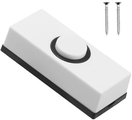 Wiring Door Bells Push Buttons with Screws Wall Mounted Doorbell Switches Hard Wiring Press Button Enduring