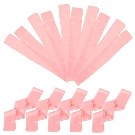 Yardenfun 10pièces Nœuds Ruban pour Chaises Rose Or Rubans De Chaise pour Mariage Fête Décoration De Réception Lot