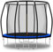 Baunsal® Trampolin Outdoor Ø 305 cm (FGIS) blau-schwarz als Komplettset Gartenspielzeug Kindertrampolin Gartentrampolin rund Garten Spielzeug für Kinder