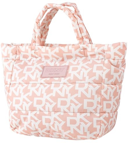 DKNY - Große Damen Handtasche Shopper - Elegante Henkeltasche mit viel Stauraum, Schultertasche für Alltag, Arbeit & Reise, elegante Tasche für Frauen, Pudriges Rosa