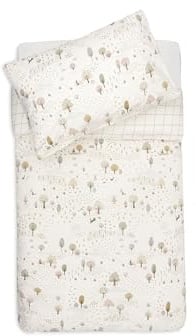 Jollein Juego de Cama Infantil - Tiny Park - 100x140cm - 100% algodón - Certificado Oeko-Tex - Juego de Cama para bebé con Funda de Almohada