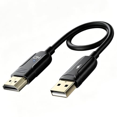 HDMI Wireless Trasmettitore,Cavo HDMI Senza Fili Con Miracast,Plug & Play | Trasmissione hdmi wireless di video e audio 1080P tra iPhone,iPad,Android,PC,TV,Monitor,Tablet,Computer e proiettore,1080P