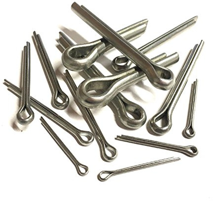 4 x Split Cotter Pins Metric 5.1 x 70mm, Retaining Fixings