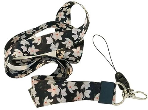 Schlüsselband Umhängeband mit,Zweiseitiger Druck in Vollfarbe und ideal für Schlüssel/kartenhalter/ MP3-Player/USB-Halter-grün lassen