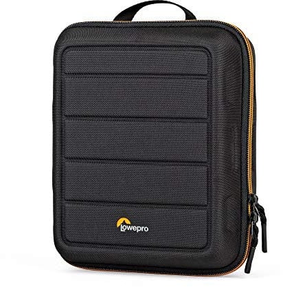 Lowepro Hardside CS 80 Sac pour Petit Drone, Appareil Photo sans Miroir, Grand Casque Supra-auriculaire, Noir