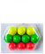 10 wooden Pétanque/Boules jacks 3 assorted colours