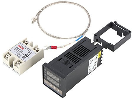 0 ℃ ~ 400 ℃ Allarme REX-C100 Digitale Intelligente termostato LED PID regolatore di Temperatura Kit AC110V-240V