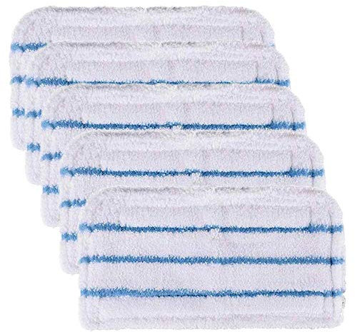 Set di 5 panni in microfibra rettangolari per scope a vapore Black+Decker, alternativa a FSMP20, prodotto originale per FSM1630, FSM1321, FSM1300, FSMH13151SM ecc.