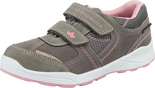 Lico Ashoka V Mädchen Sneaker, Grau/ Rosa, 27 EU