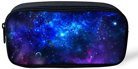 UOIMAG Federmäppchen mit Galaxie-Motiv, Sternenhimmel, für Kinder, Frauen, Männer, Büro, Gadgets, Schreibtisch-Organizer-Tasche