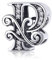 Lorrifal Solid 925 Sterling Silber Brief Initial P Charm Pandora Europäische Armband Halskette Frauen Mädchen Schmuck Geschenk