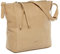 BACCINI große Hobo Bag echt Leder - Beuteltasche Daisy - Schultertasche Damentasche mit Schultergurt - Ledertasche Damen beige handgefertigt