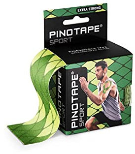 Pinotape Sport Kinesiologisches Tape 5 cm x 5 Meter Reptile Schlangenmuster (1)