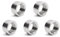 RCCT M18 Einschweißmutter Lambdasonde – O2 Sensor Bung Edelstahl Gewindemutter M18×1.5 für Auspuff – Lambdasonde Gewinde 5PCS(Mutter)