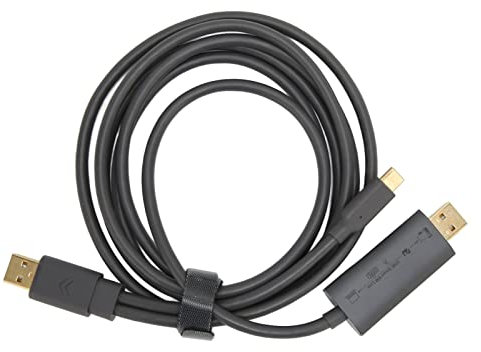 Zunate USB 3.0-Datenübertragungskabel PC zu PC, Hochgeschwindigkeits-PC-Datenübertragungskabel, Brücke zur direkten Datenübertragung von Dateien, Datenkopierkabel für Windows und für Betriebssysteme