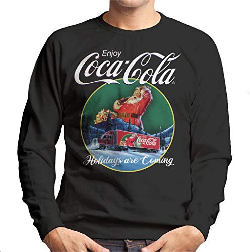 All+Every Coca Cola Holidays are Coming Truck Men's Sweatshirt