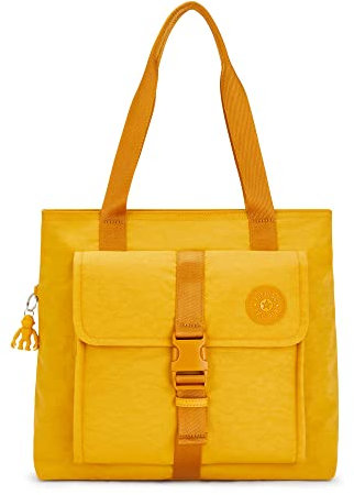 Kipling Damen Enzo Tragetasche, Rapid Yellow M
