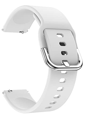 AKDE Cinturino in Silicone da 18 mm Cinturini Quick Fit Cinturino Per Garmin Vivoactive 4S/Move 3S/Active S/Venu 2S Smart Watch Bands, For Garmin Move 3S, agata