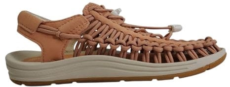 KEEN Women's UNEEK Slice Fade Sandal, Cork/Birch, 6 UK