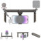 SMALLRIG Smartphone Video Rig Pieghevole, Phone Rig per Vlogging per Videomaker per iPhone 15/14/13/12 Pro Max per Samsung S10+ S10 S9 per Huawei P30 Pro e Altri Telefoni Android - 4047