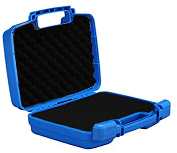 ZAANU Small Hard Shell Tool Case,Plastic Portable Tool Box Lockable Storage Tool Flight Case for Measurement Instruments Equipment (Sponge C)