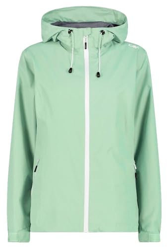 CMP Damen Feste Kapuze Reißfeste Regenjacke, 44